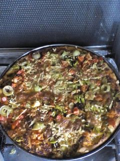 صورة لوصفة بيتزا 🍕🍕