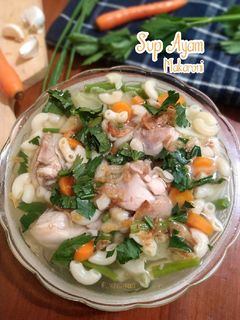 Foto resep Sup Ayam Makaroni