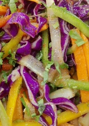 A picture of Kachumbar Salad.