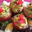 Tomates rellenos "fin de mes"