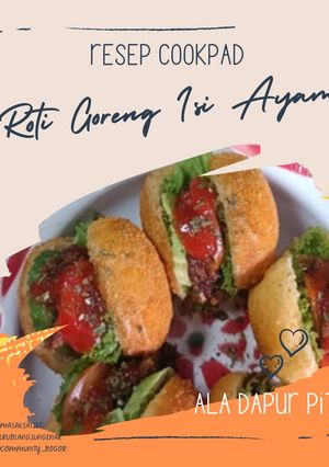 Foto resep Roti Goreng Isi Ayam
