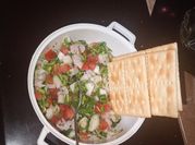 Una foto de ceviche de pescado blanco