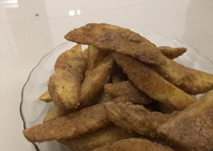 Cara Gampang Menyiapkan Potato wedges simple yang Enak