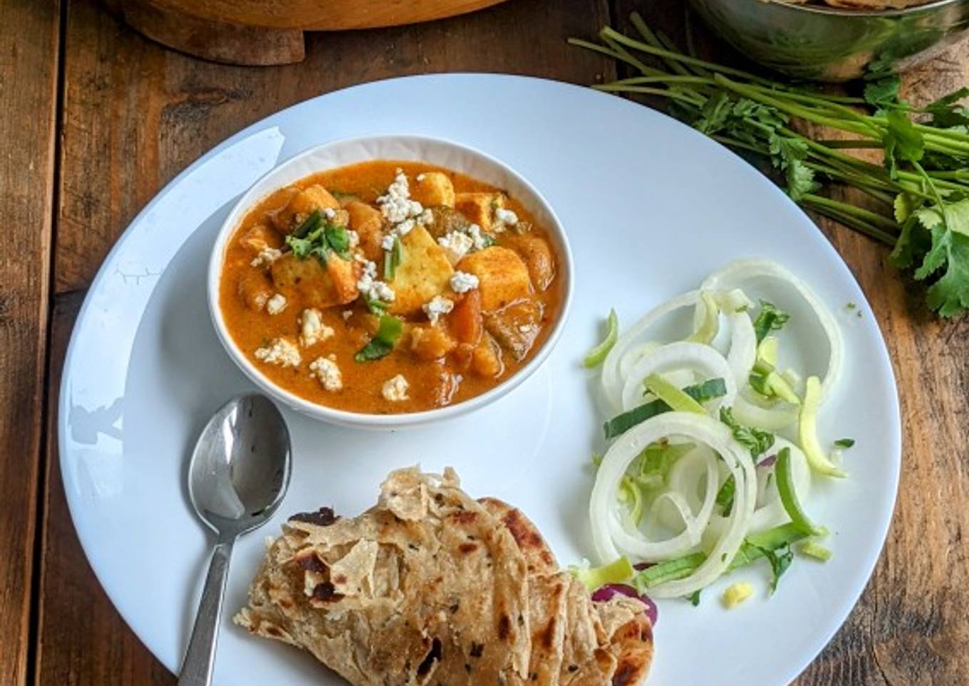 Dhaba style Paneer Tikka Masala