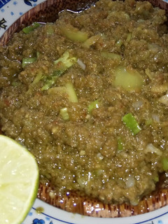 Foto resep Sambel cabe hijau