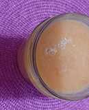 Jugo de papaya con fresas