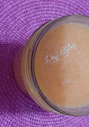 Una foto de Jugo de papaya con fresas