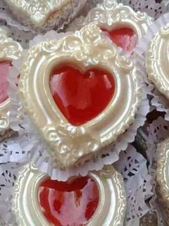 صورة لوصفة صابلي الكادر بالشوكولاتة 💞 البيضاء 😋