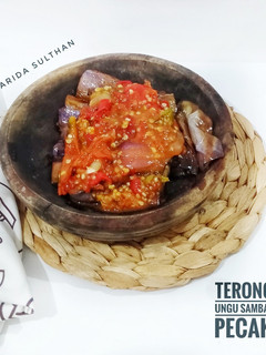 Foto resep Terong Ungu Bakar Sambal Pecak