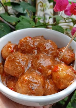 Foto resep Cilok Gajih Bumbu Kacang
