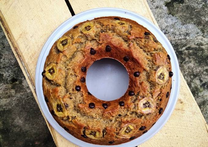 Resep Bolu Pisang Panggang Moist Lembut Anti Gagal