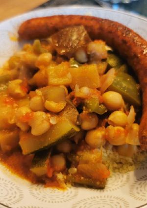 Une photo de Couscous aux légumes d'été
