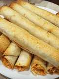 Easy Baked Chicken Taquitos