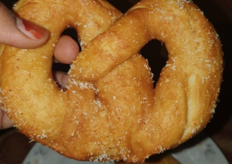 Homemade soft pretzels