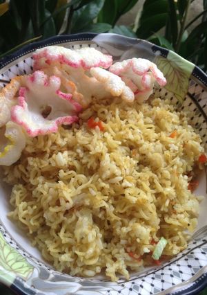 Foto resep Nasi goreng indomie soto goreng