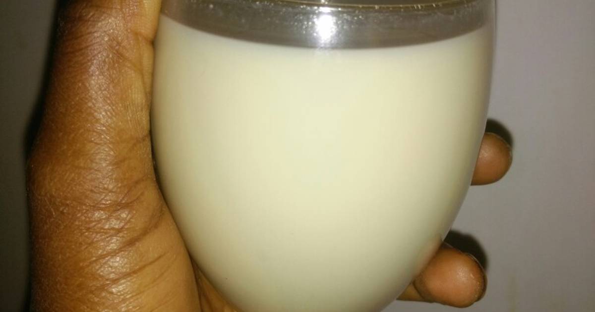 Soya beans milk Recipe by Herleemah Tijjani Salis Cookpad