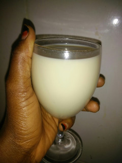 A picture of Soya beans milk.