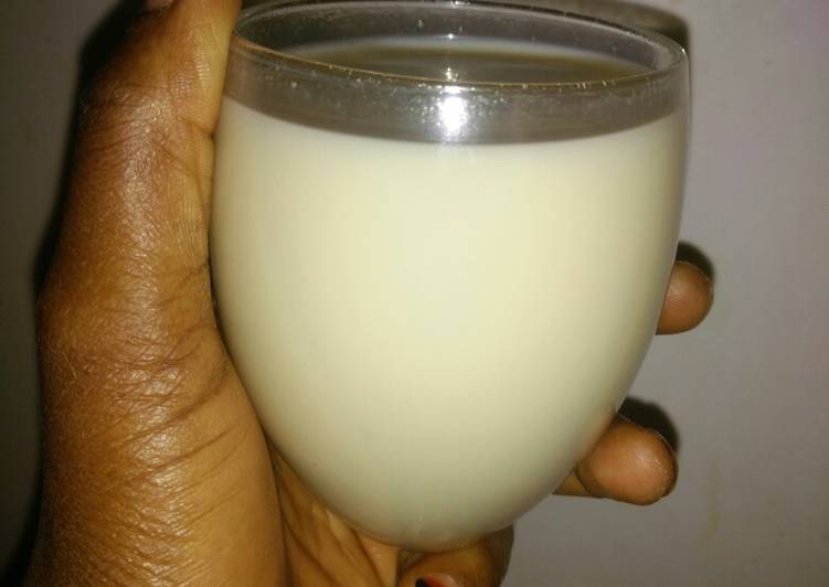 Steps to Prepare Super Quick Homemade Soya beans milk