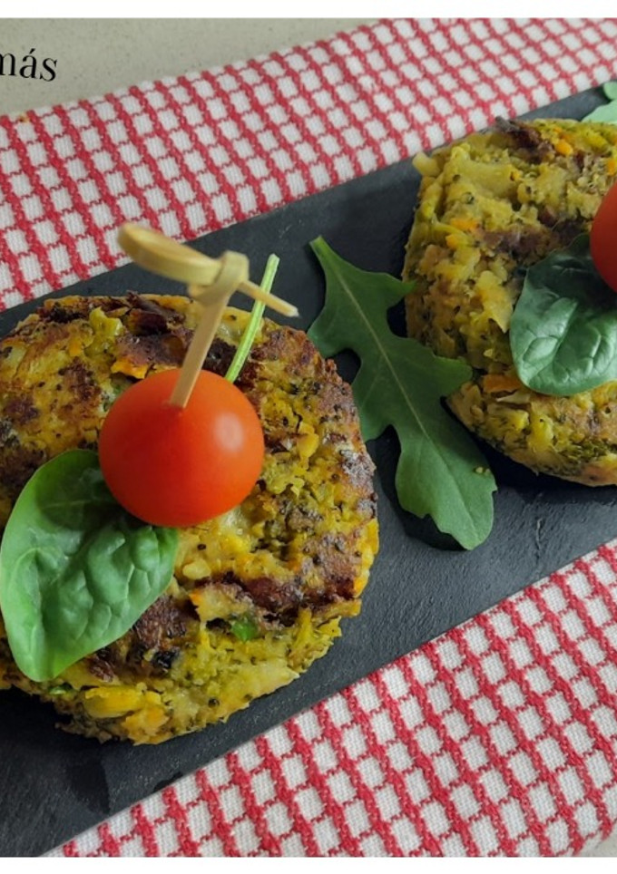 Una foto de Hamburguesas de brócoli