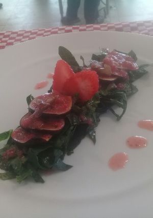 Una foto de Ensalada de higos