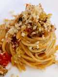 Spaghetti con sarde e finocchietto selvatico