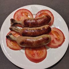 Pork Sausage with Tomato A picture of Pork Sausage with Tomato.