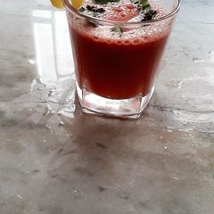 A picture of Gajar Juice / carrot.
