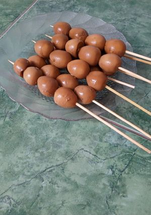 Foto resep Sate telor puyuh angkringan