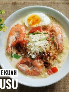Foto resep Mie (Instan) Kuah Susu Yummy