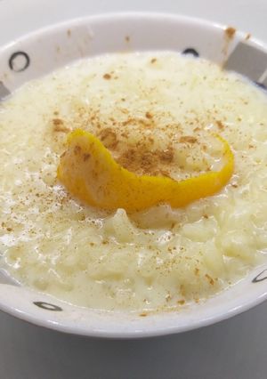 Una foto de Arroz con leche