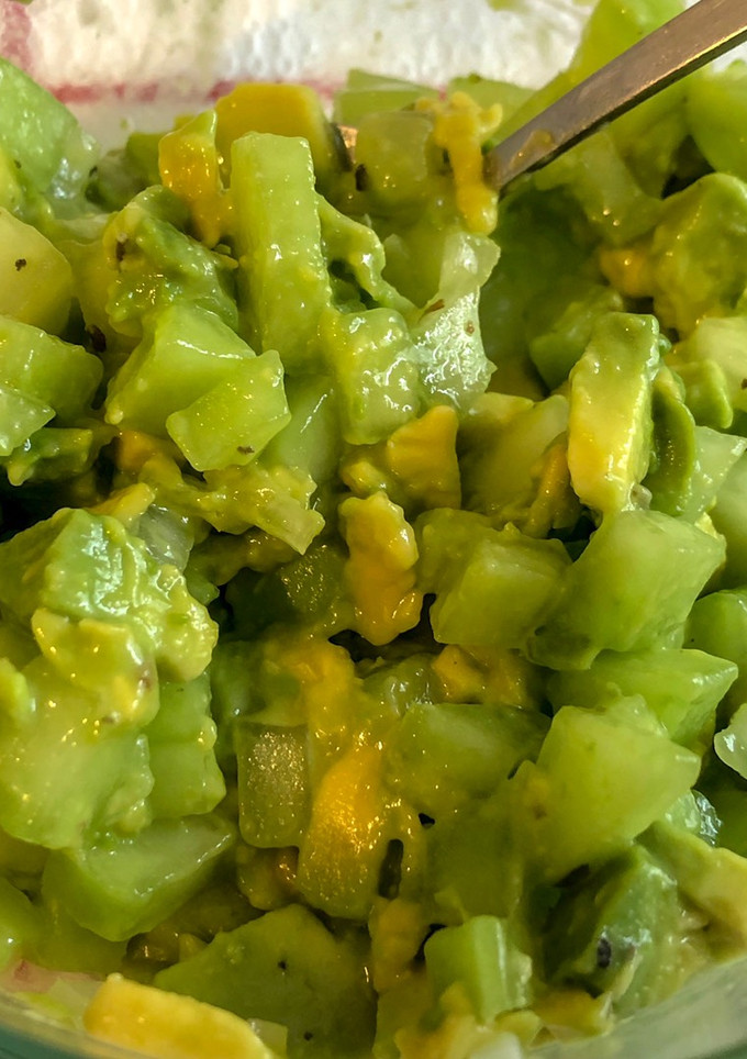 Una foto de Ensalada de pepino