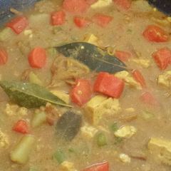 A picture of Vegan Curry (Cari).