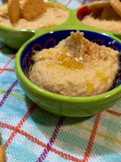 Una foto de Hummus en Thermomix suave