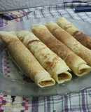 Panqueques con dulce de leche