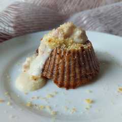 Flan al radicchio rosso con crema di pecorino e prosciutto-レシピのメイン写真