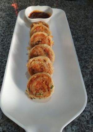 A picture of Pinwheel Samose.