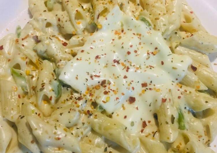 Recipe of Perfect White Sauce Pasta