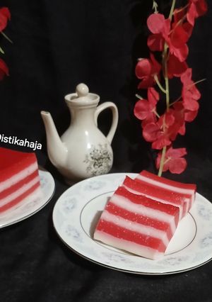 Foto resep 807. Kue Pepe Merah Putih 🇮🇩