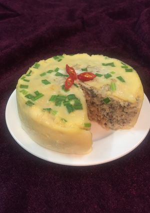 Hình của món Chả trứng đậu hũ.