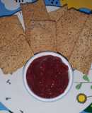 Cracker de avena y chía.