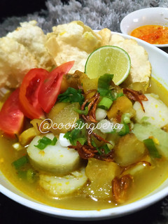 Foto resep Lontong Kikil Khas Surabaya