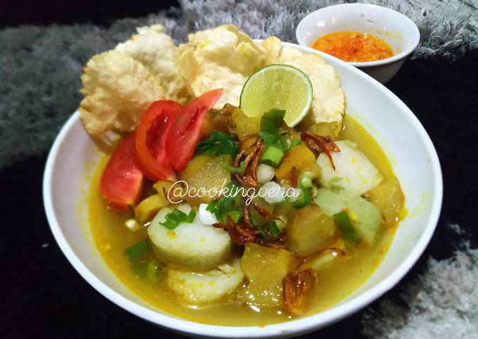 Resep Lontong Kikil Khas Surabaya Oleh Cooking Vera - Cookpad