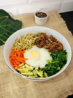 Foto resep Bibimbab (nasi campur ala korea)