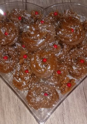عکسی از دستور حلوای شیره فوری و رژیمی (انگور یا خرما)