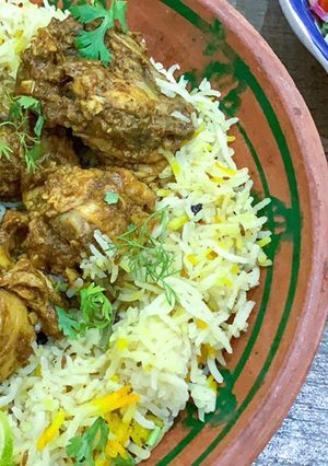 A picture of Sajji Rice.