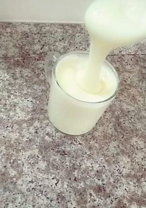 صورة لوصفة حليب مكثف محلى