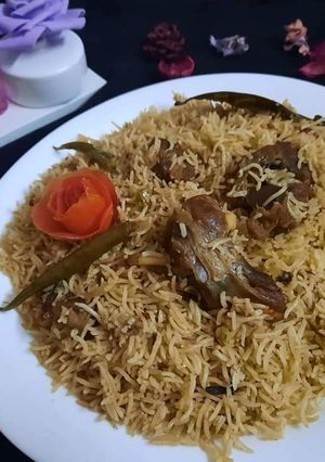 A picture of Mutton yakhni pulao😋.