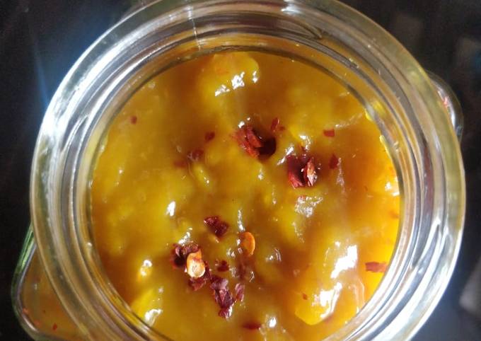 Recipe of Speedy Sweet mango chilli sauce