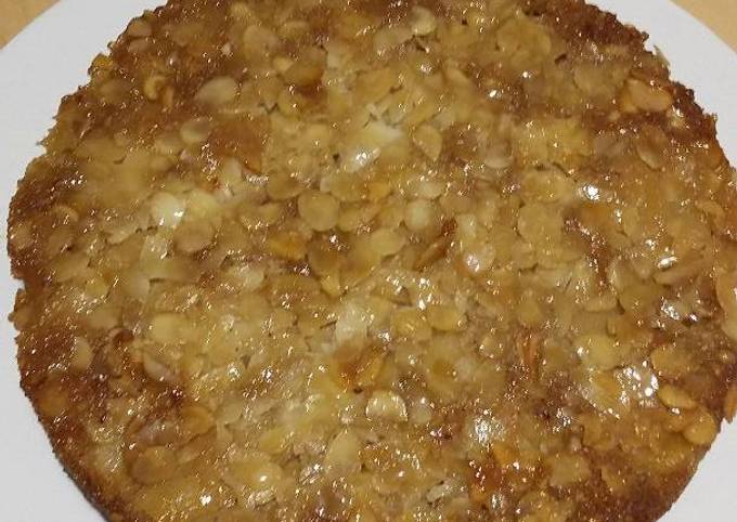 Gâteau pommes miel amandes