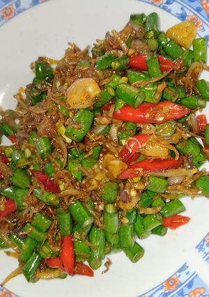 Foto resep Ikan Teri Medan Kacang Panjang